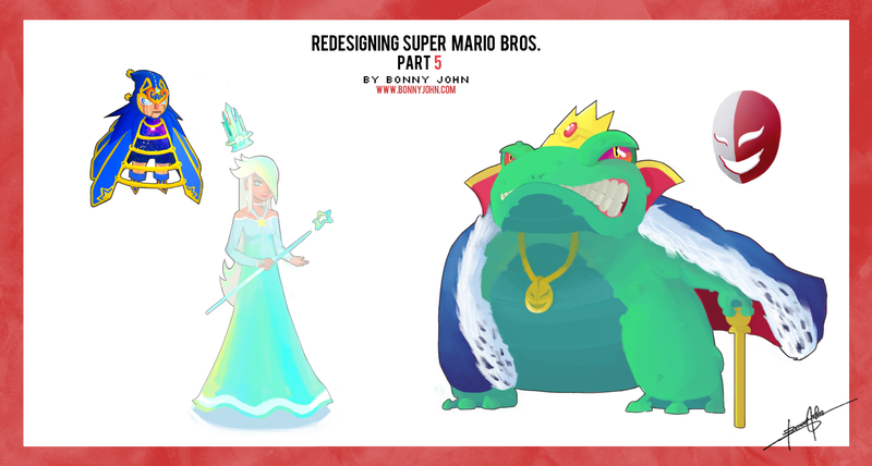 Illustration for article titled Redesigning Super Mario Bros. Part 5